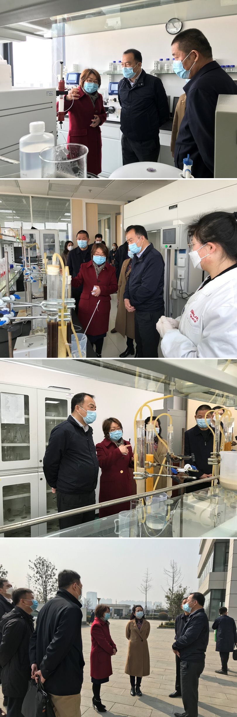 王勇副市长莅临yp街机电子科技调研防疫复工情况