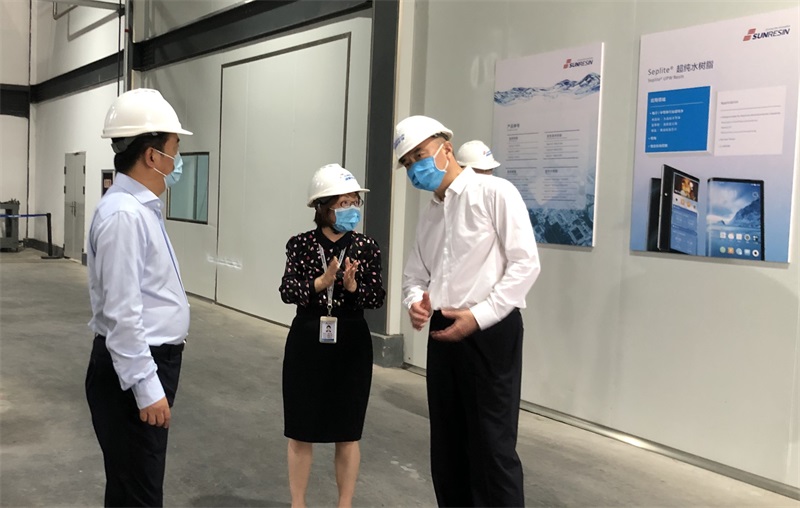 陕西省省长刘国中、西安市市长李明远一行调研高陵yp街机电子产业园